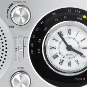 Radio rétro Horloge avec fonction alarme 5 Watt